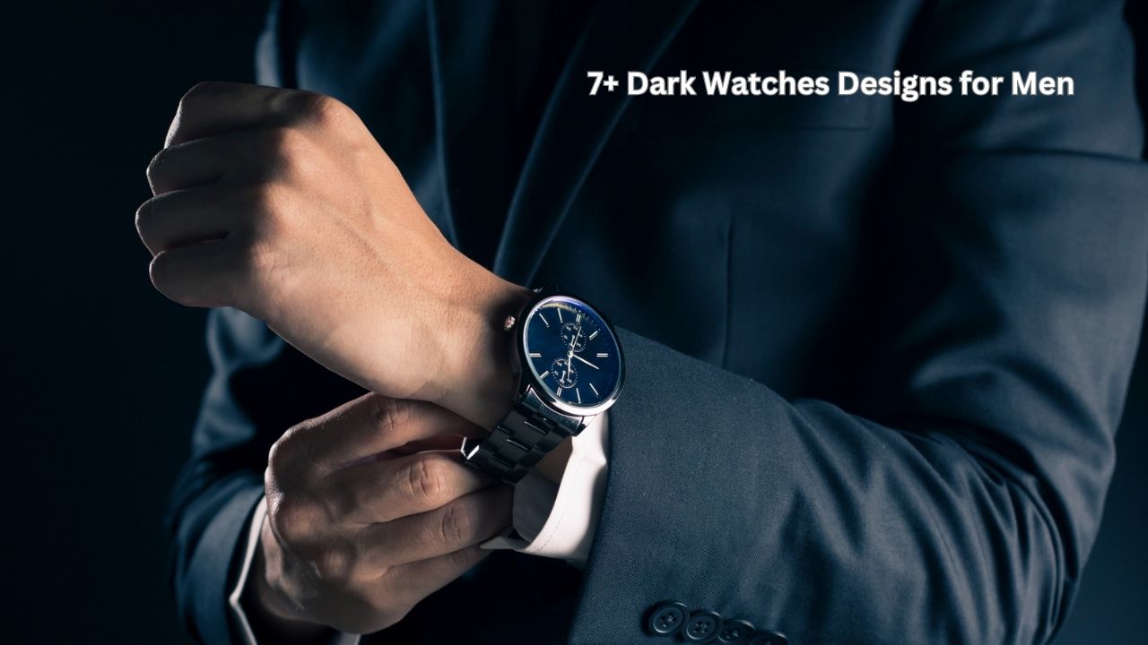 Dark Watches in Black Designs: A Confluence of Elegance