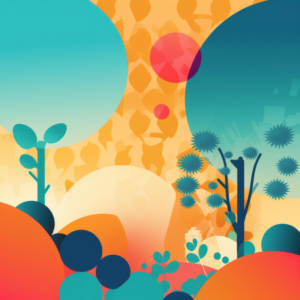  Artistic Abstract Summer Theme Background